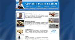 Desktop Screenshot of pregaapalavra.com.br